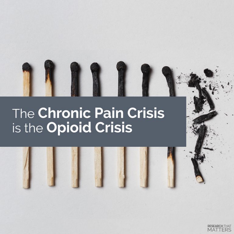 The Chronic Pain Crisis Is The Opioid Crisis
